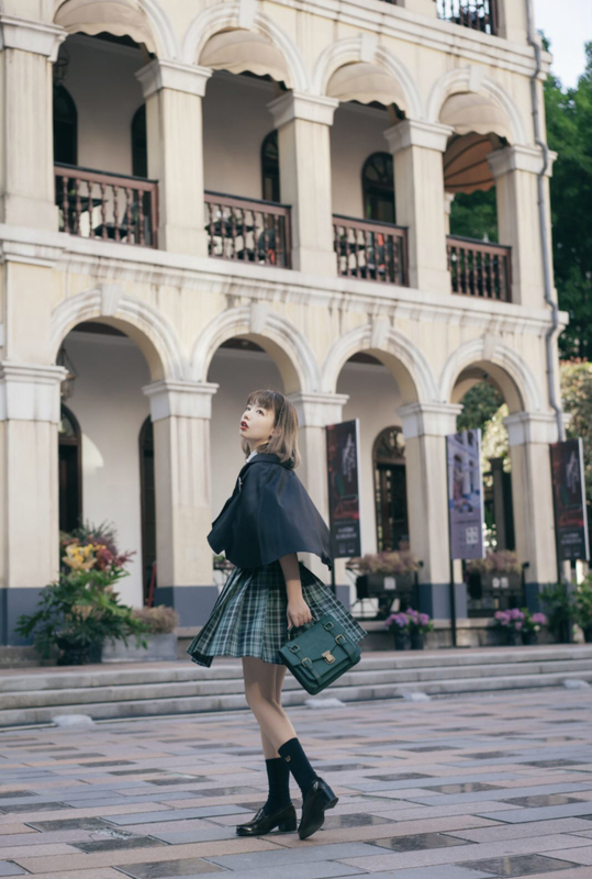 [Ready Stock Drop] [Medical Student Plaid Skirt] Lost Forest Medical Student Series Original Jk Plaid Skirt
