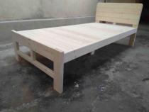  Solid solid wood pine childrens bed Single double bed 1 meter 852 can be customized bed frame