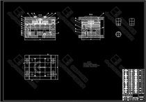 Flashlight tail cover injection mold design with CAD drawings and instructions