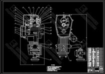 H3-A1 type fuel-saving race car powertrain lightweight restructuring and design including CAD drawings and instructions