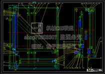 The design of the cutting parts of the packaging machine includes CAD drawings and instructions for mechanical materials.