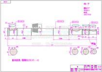 Drive shaft parts processing technology and fixture design including CAD drawings and instructions