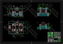 Screw support machining process procedures and drilling fixture design drill 20-hole CAD drawing process