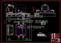 AVC1200 nut seat mechanical machining process and boring fixture design CAD drawings and calculation description processes