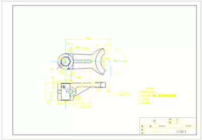 Special fixture design for bed fork rod parts, including CAD drawings and instructions