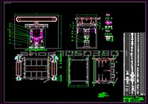 Packaging industry Pressing carton box equipment Flat die cutting machine Die cutting part design including CAD drawings and instructions