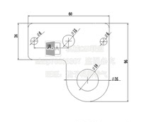 L-plate workpiece stamping and blanking composite die design with CAD drawings and instructions