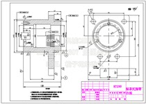 The design of 3-hole combined drilling machine and boring fixture on the left side of the bearing foot part includes CAD drawings and instructions