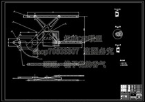 Automobile electric glass lifter design with CAD drawing description mechanical drawing design