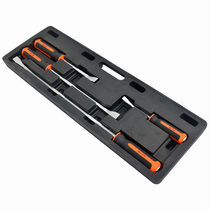 Crowbar 4 pieces 45 degrees crowbar 8 inch 12 inch 18 inch 24 inch Percussion Tire crowbar Prying Steam Repair Steam-Keeping Tool