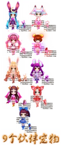 (Legendary page Cruise Game Material) Monster) Pet class) 9 partner pet sequence frames