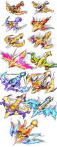 (Legendary page Cruise Game Material) Divine Instrumental) 13 Faobao Bow Sequence Frame Animation