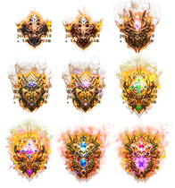 (Legendary page Cruise Game Material) Divine Instrumental) 9 Custom Shield Sequence Frame Animation