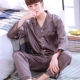 Đám cưới mùa xuân và mùa thu bộ đồ ngủ dài tay băng lụa kết hôn với người đàn ông phục vụ nhà mẫu nữ năm nay màu đỏ phù hợp đồ mặc nhà cao cấp