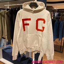  Hong Kong DIRECT MAIL FEAR OF GOD 2021 autumn AND winter new red letter FG hooded SWEATER
