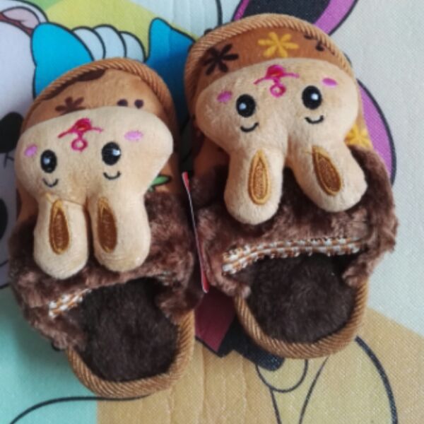 Chaussons enfants en suède - Ref 1020374 Image 17