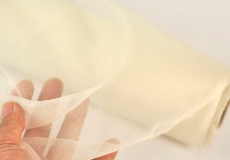 Vải organza sợi cứng 100% lụa màu lụa tơ tằm Vải organza Váy cao cấp mùa hè - Vải vải tự làm vải dạ may áo khoác