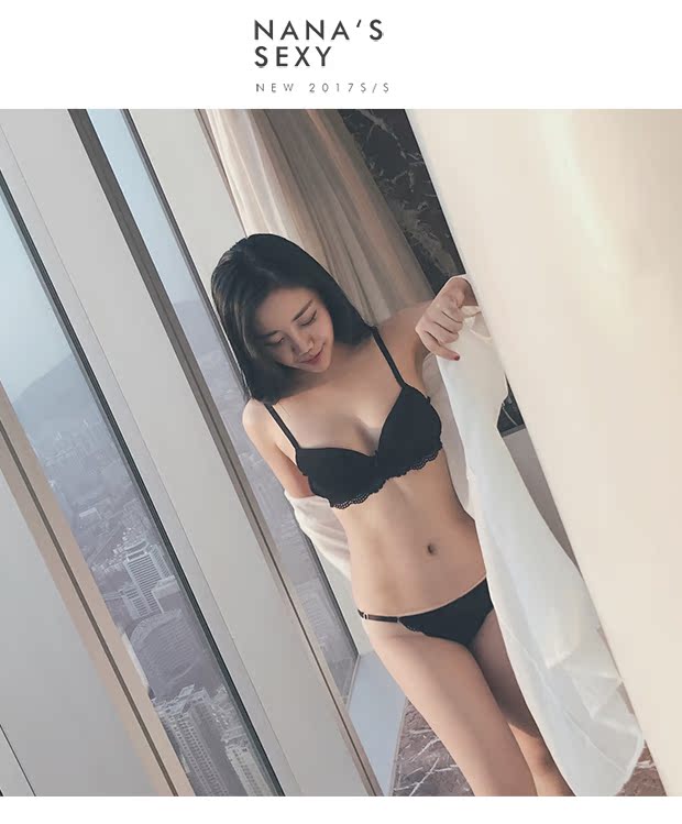 Anna mật ong sản phẩm mới thu thập gợi cảm thoải mái ren nhỏ ngực đẹp trở lại bộ đồ lót cô gái điều chỉnh áo ngực áo lót có đệm