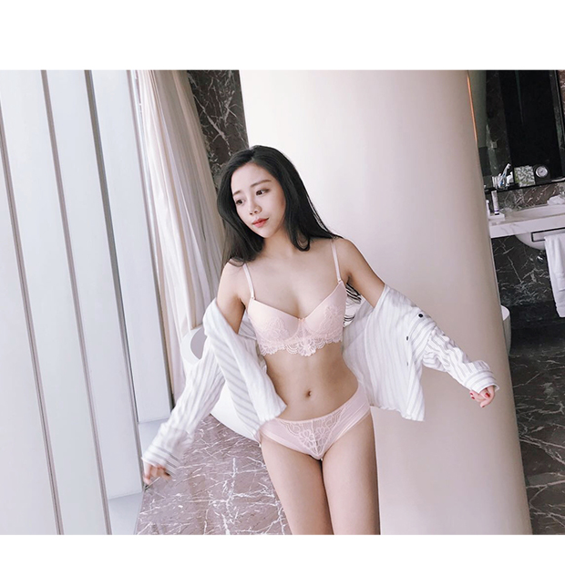 Bộ đồ lót Anna Honey Girls Bộ đồ lót ren gợi cảm Tập hợp bộ sưu tập có thể điều chỉnh bộ ngực trên áo ngực áo ngực cúp ngang