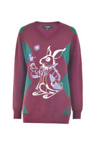 CANDACE Hong*Nv Autumn and Winter Counter Womens Clothing 71851D Casual Versatile Knitted Top 1980