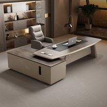 Boss desk simple modern CEO computer desk and chair combination office single light luxury executive desk boss desk