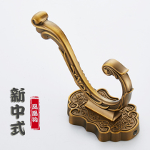 Chinese hanging hook Phoenix hook Single wall-mounted wall door-to-door wardrobe hook Coat hook Household