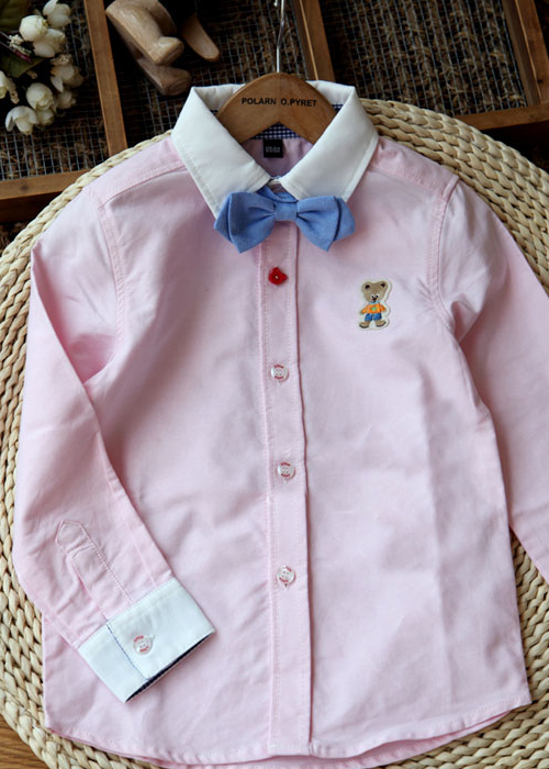 Chemise enfant à manche longue - Ref 2083408 Image 14