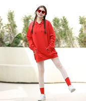 Красные флисовые очки, носки