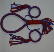 Muay Thai head ring Mongkongba ring Arm ring Auspicious ring Pure cotton hand crafted strong wear-resistant three-piece custom