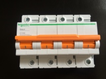 Schneider Circuit Breaker E9 Series Type C 4P80A Three Phase Four Wire 100a Air Switch 125a 2P100A