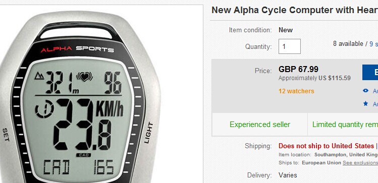 Tableau de bord vélo ALPHA SPORTS - Ref 2417113 Image 4