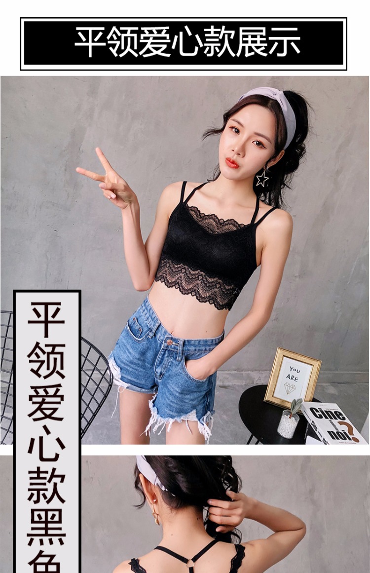 Và vòng eo đẹp trở lại chéo nữ với đáy quần lót chống sáng hàng đầu quấn ngực áo ngực màu đen do lot nu