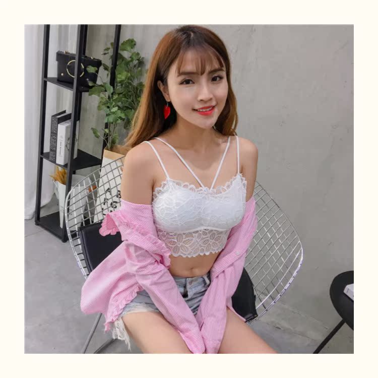 Áo ngực nữ có ống trên cùng để ngăn chặn vẻ đẹp nhẹ nhàng của đồ lót gợi cảm và áo yếm eo với miếng đệm ngực không có áo ngực bằng thép áo lót nữ