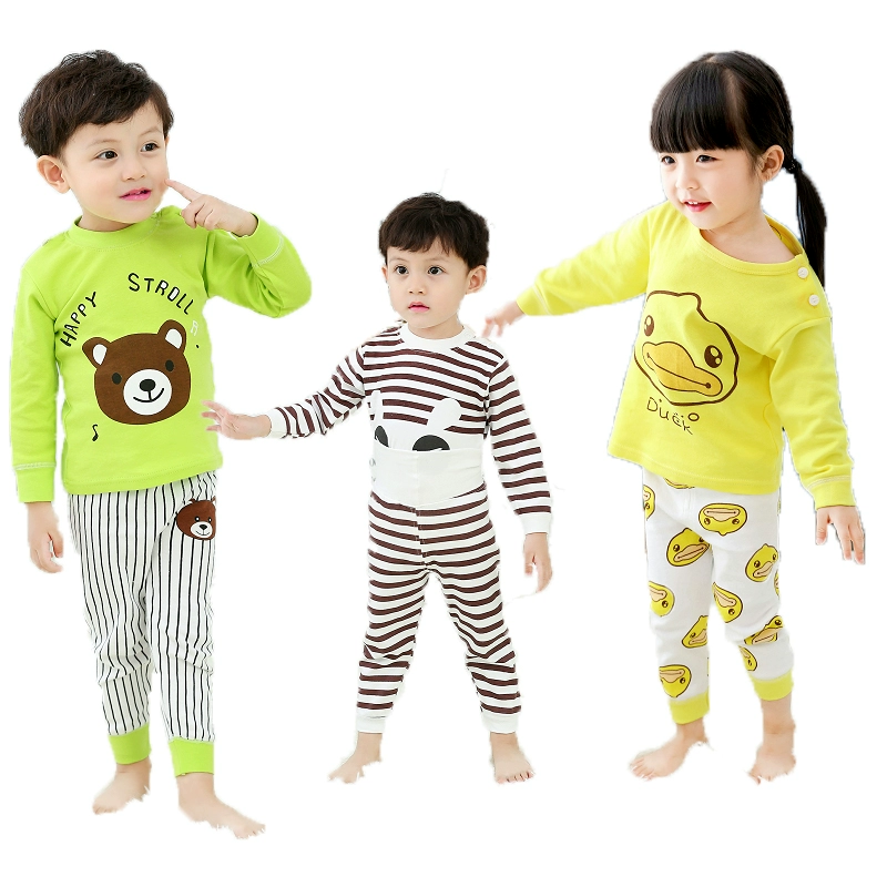 Và áo thun cotton dài tay cho trẻ em Beichunqiu quần áo mùa thu nam và nữ áo thun 3 lỗ cho bé trai