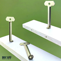 New back light bracket back light word welding leg L-shaped stainless steel advertising word support foot installation accessories