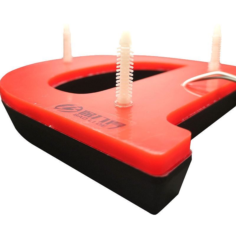 New acrylic mini embedded nut screw screw buckle code advertising back luminous card installation accessories