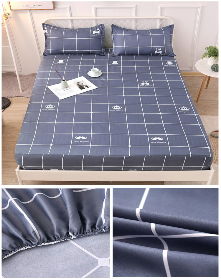 Giường tỷ tỷ Đĩa đơn Simmons trải giường bảo vệ nệm phủ nệm bụi 1.8m1.5m Mẫu ga phủ giường
