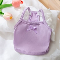 Пурпурная кружевная летающая рукав