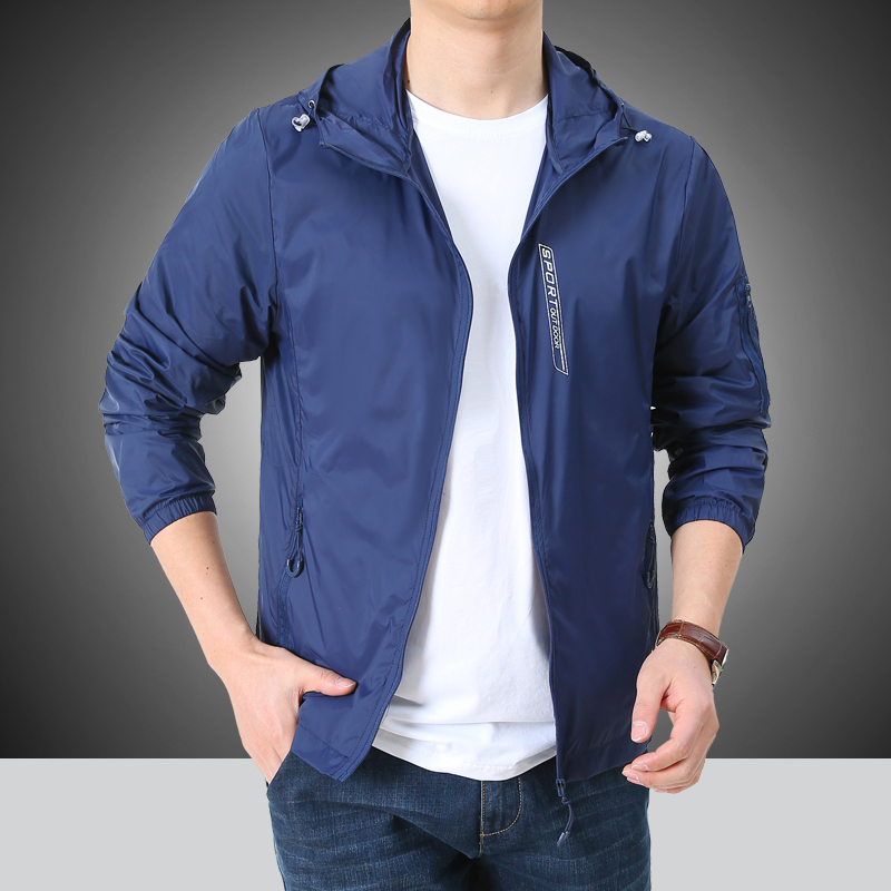 JPDUN flagship store outdoor trade sunscreen clothing men's thin breathable tactical quick-drying skin clothing hiking sunscreen clothing