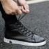 Mùa đông giày cao mới xu hướng giày nam giày thủy triều giày nam ngắn Martin ủng thời trang giày thể thao giày nam cao cổ Giay cao