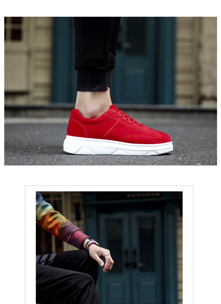 Giày nam mới 2018 Giày nam phiên bản Hàn Quốc tăng giày hàng ngày giày sneaker nam chính hãng