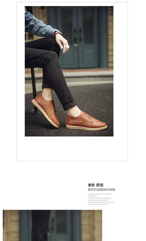 2019 England xu hướng mới giày thông thường thời trang giày khắc giày thủy triều giày nam giày Brock giày thấp - Giày thấp giày sneaker nam đẹp