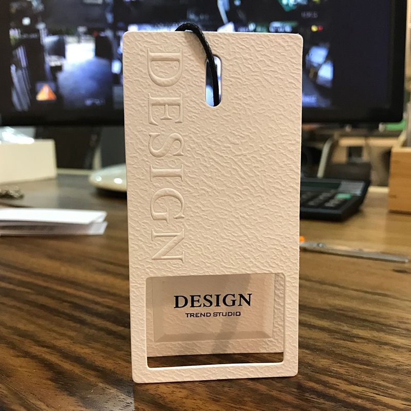 High-grade tag custom-made clothes tag spot collar standard custom-made special paper clothing tag custom-made