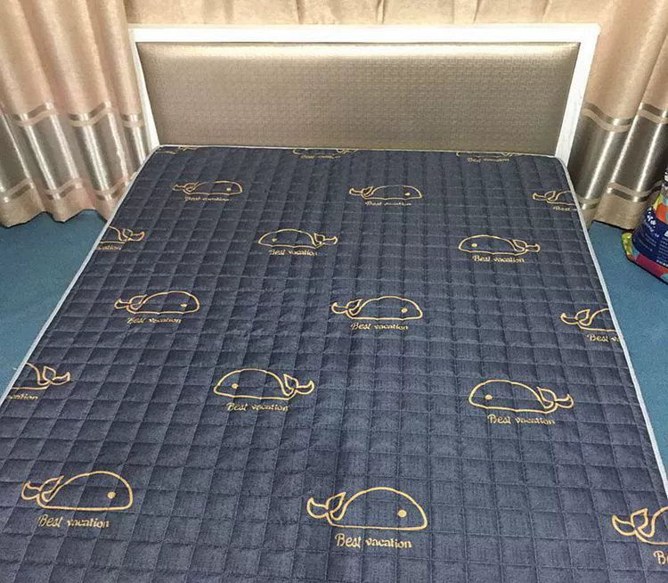 Kháng khuẩn chống ẩm giường pad rửa nệm nệm mỏng tiểu mục 1.51.8 bảo vệ Simmons pad đệm trên giường - Nệm đệm xinh