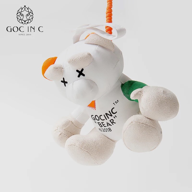 GOC IN C Boxing Bear Mobile Charging 10000 MAh Portable Mini Cute Universal Apple Action Power