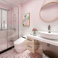 Dirty Pink Glaze Tile 200x600
