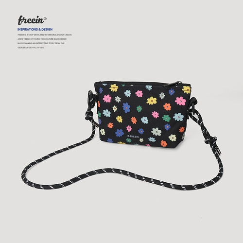 FREEIN Трендовая оригинальная милая спортивная сумка через плечо, в цветочек