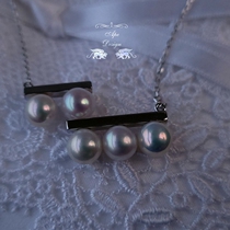 TAKI Balance Balance Wood Series Natural Seawater Freshwater Pearl Necklace Fashion Big Classic