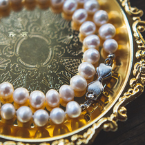 Trendy Natural Freshwater Pearl Bermother Brief About 100 Hitch Japanese Bow Tie Necklace Lady Mother Chain 40cm