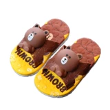 Детские летние тапочки, детская обувь, милые нескользящие слайдеры для мальчиков, мягкая подошва